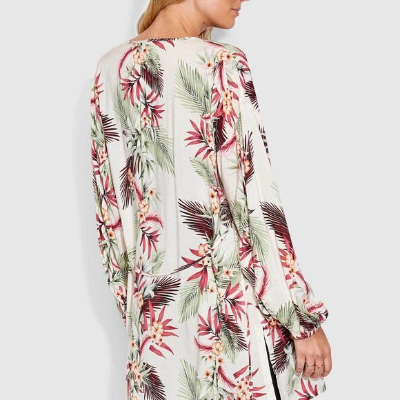 NWT Seafolly X Revolve Ocean Alley Kimono Size L - Picture 2 of 12